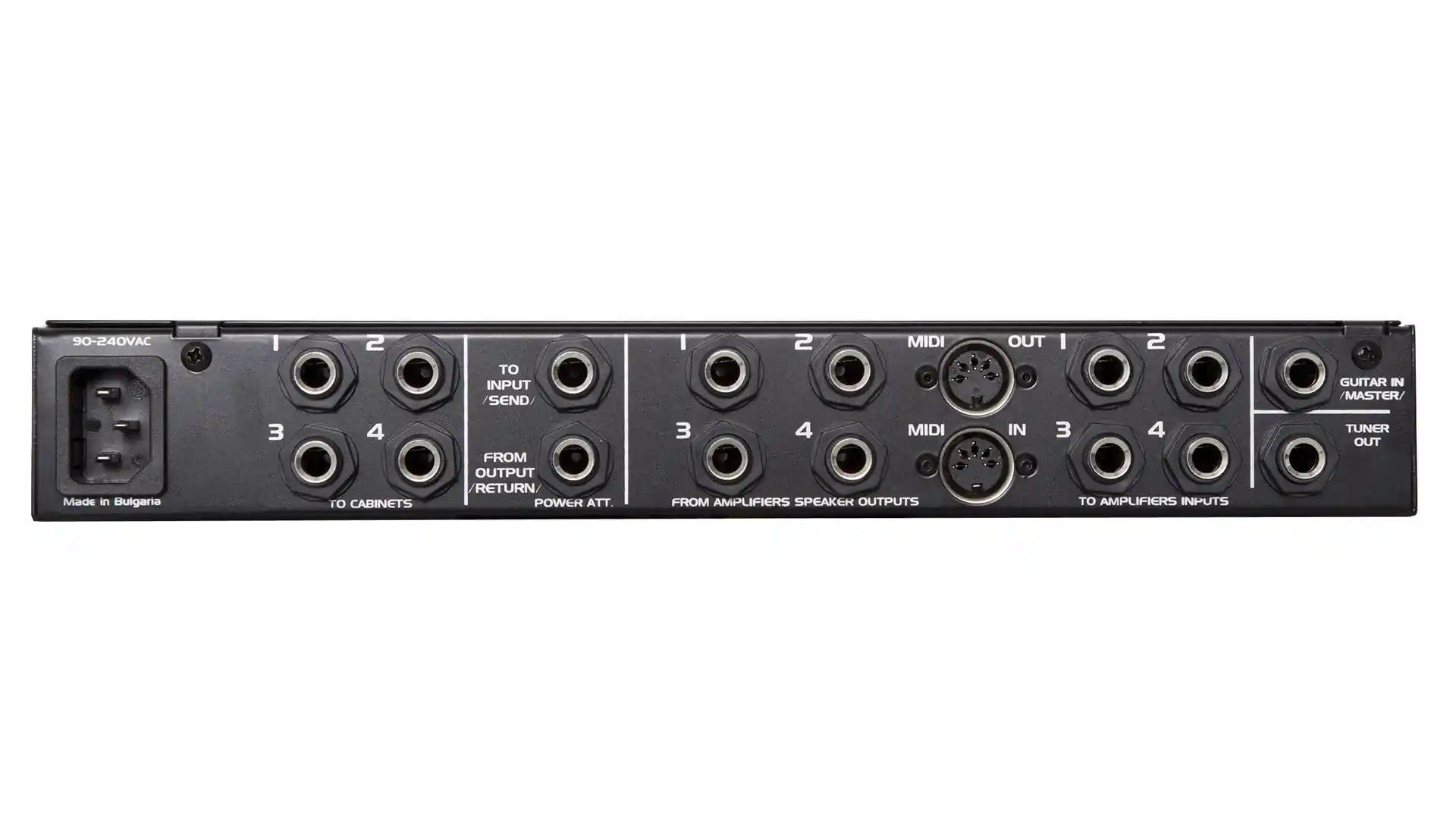 4X4 Amp Cabinet Switcher - Rare Panel
